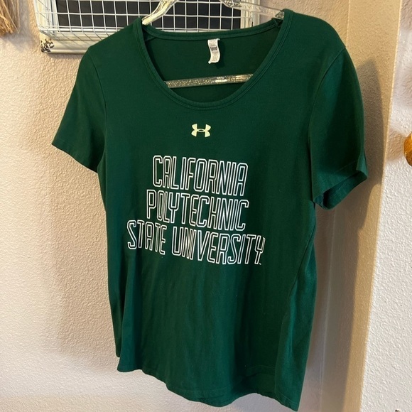 Under Armour Tops - Womens CP Cal Poly California Polytechnic State University Mustangs shirt